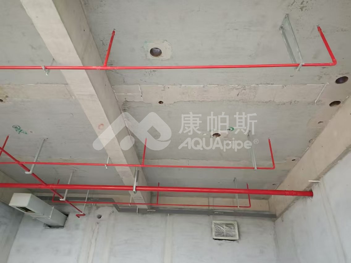 卡压碳钢消防管路厂家项目案例