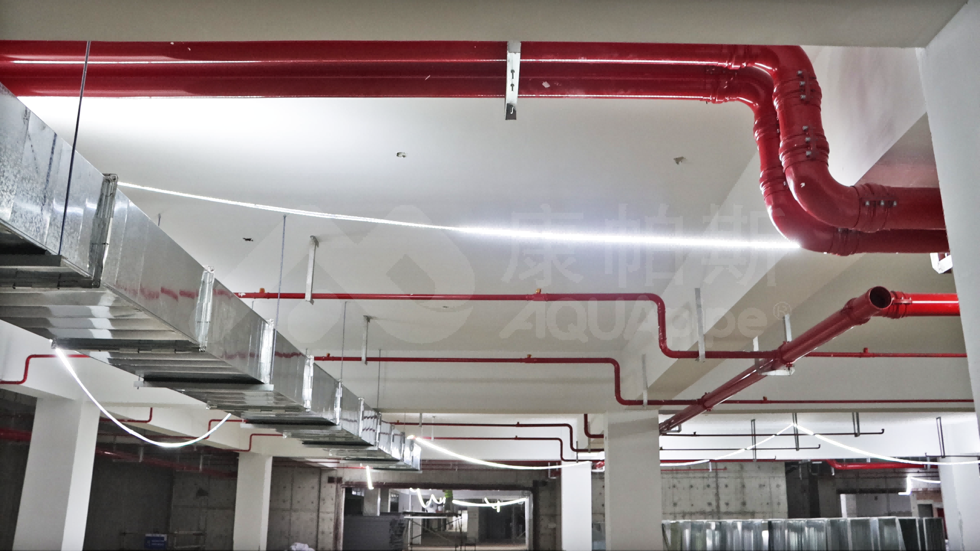 卡压式碳钢消防管路项目案例_mg不朽情缘